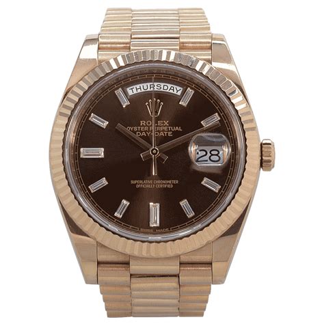 pink gold rolex price|Rolex day date 40 228235.